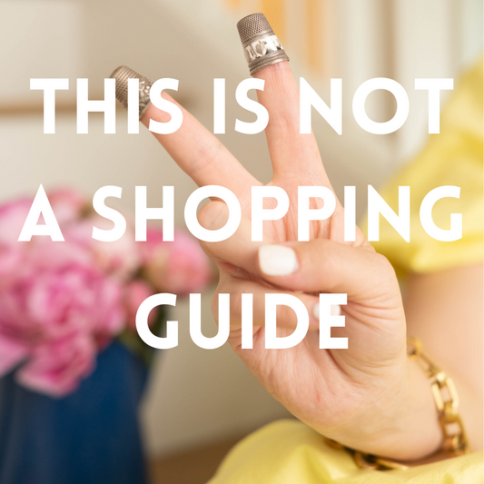 This is Not a Shopping Guide